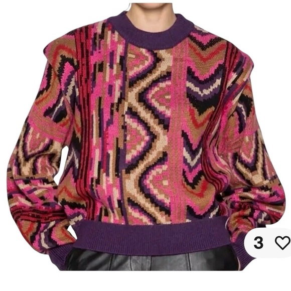 Farm Rio Sweater  Size  Small - Picture 2 of 8